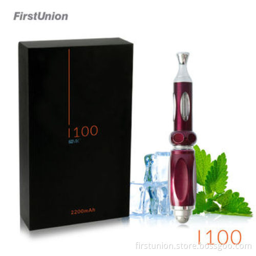 2200 puffs long lasting max vapor ego e cigarette, CE, RoHS-marked